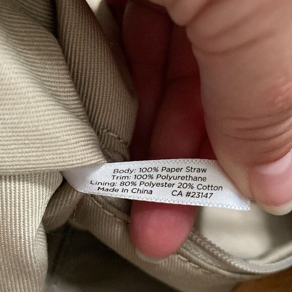 Talbots Straw bag - beach ready - Picture 4 of 9